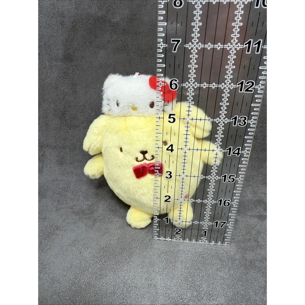 Sanrio Pompompurin Mascot Holder Hello Kitty 50th Anniversary Series
